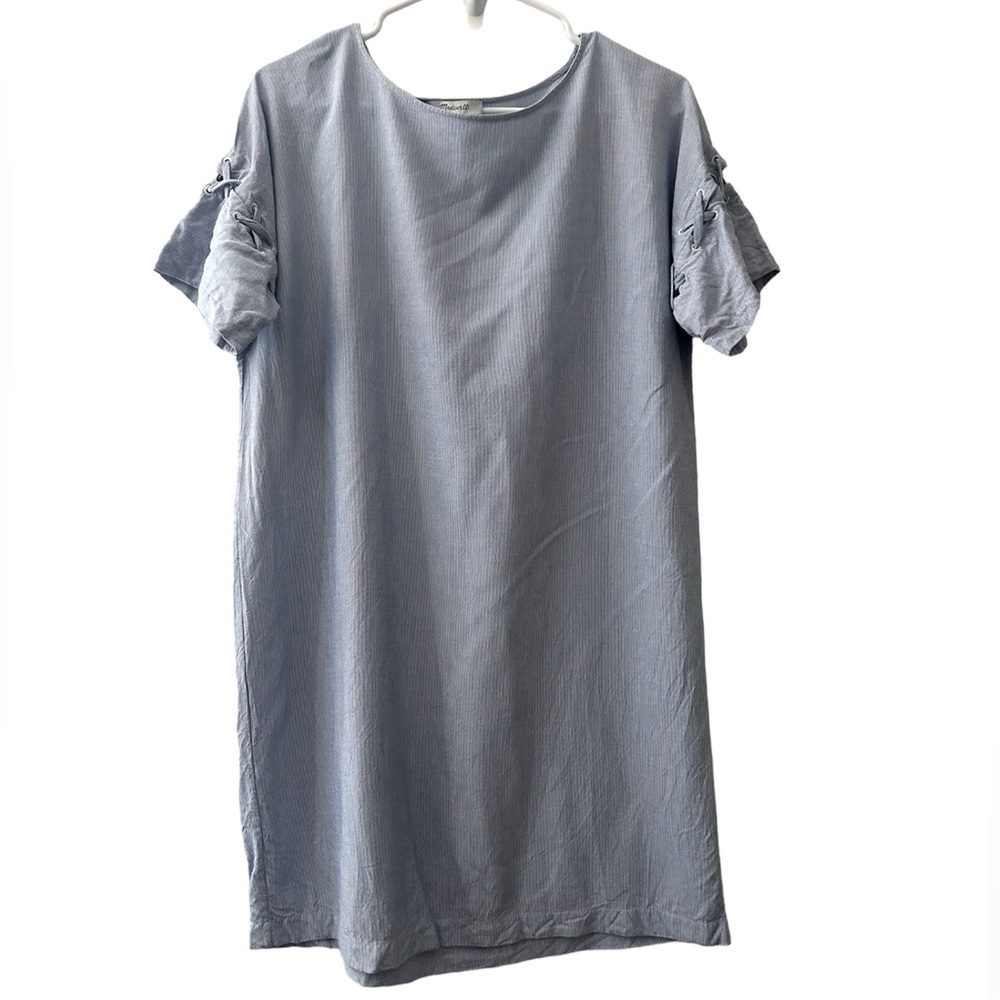 Madewell denim style slip on dress